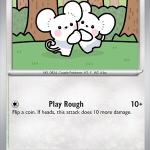 Karta Pokémon: Surging Sparks - 157 - Tandemaus (Reverse Holo)