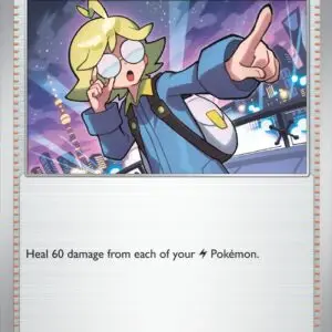 Karta Pokémon: Surging Sparks - 167 - Clemont's Quick Wit (Reverse Holo)