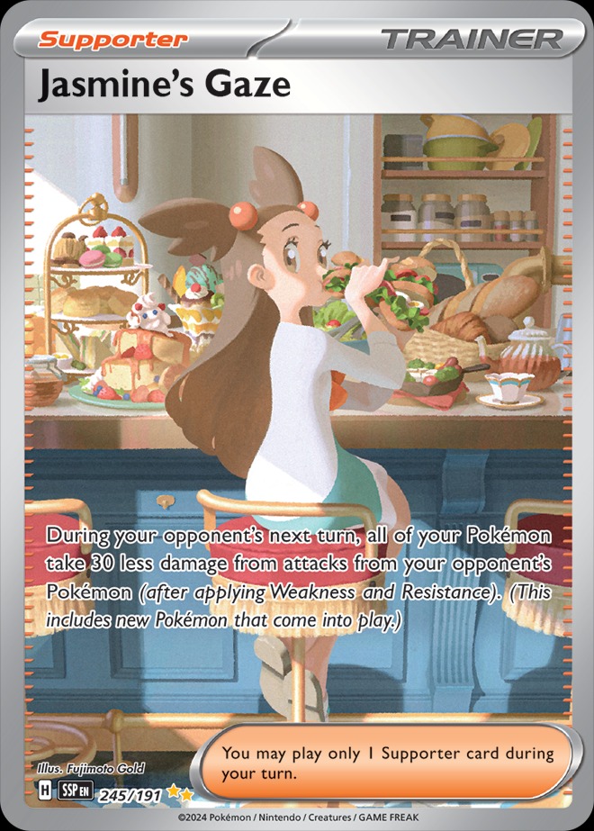 Karta Pokémon: Surging Sparks - 245 - Jasmine's Gaze
