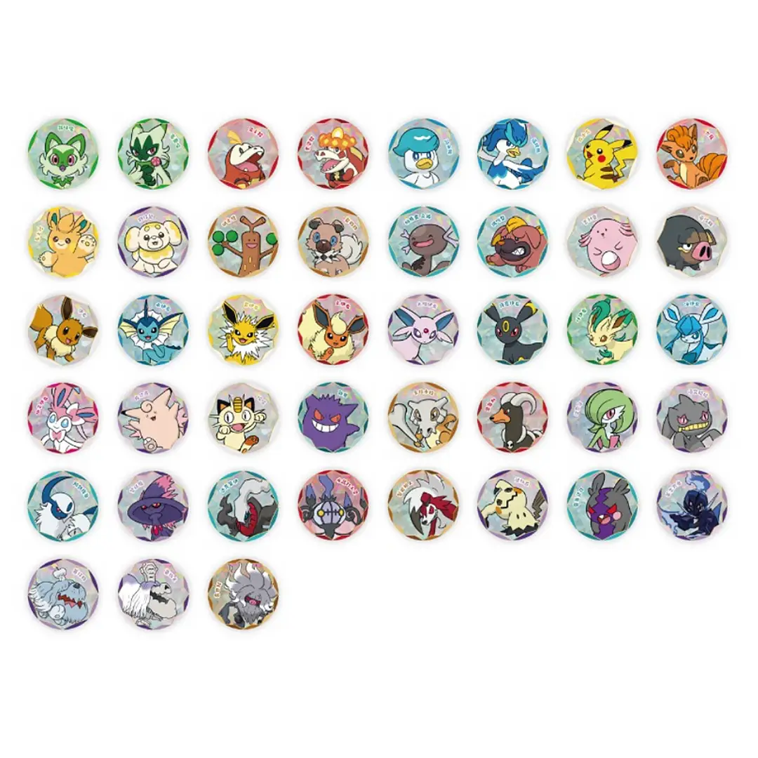Pokémon TCG: Gem Pack Badge Set Chiński - obrazek 4
