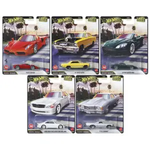 Zestaw Hot Wheels Premium Boulevard (156, 157, 158, 159, 160)