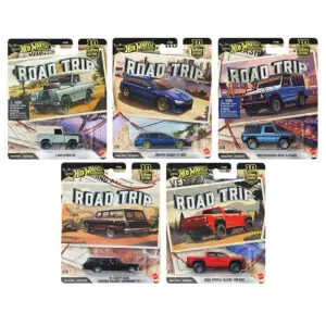 Zestaw Hot Wheels Premium Car Culture Road Trip