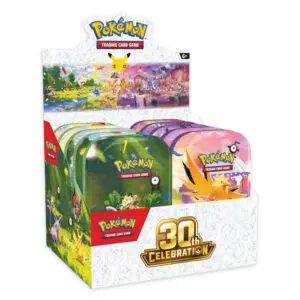 Pokémon TCG: 30th Celebration - Mini Tin - Display (10)